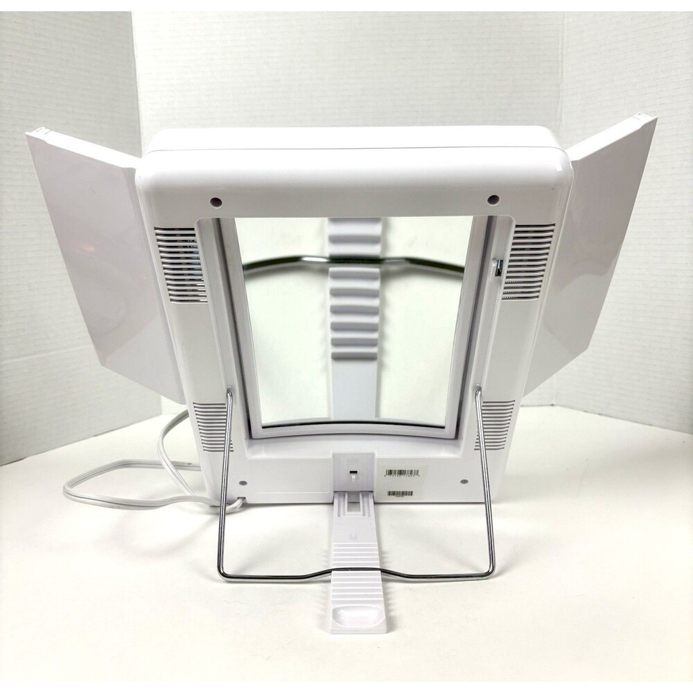 Conair Lighted Magnified Makeup Mirror Vanity 4 Settings TM7LX Tested EUC